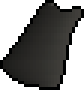 Black silk cloak