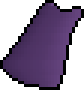 Purple silk cloak